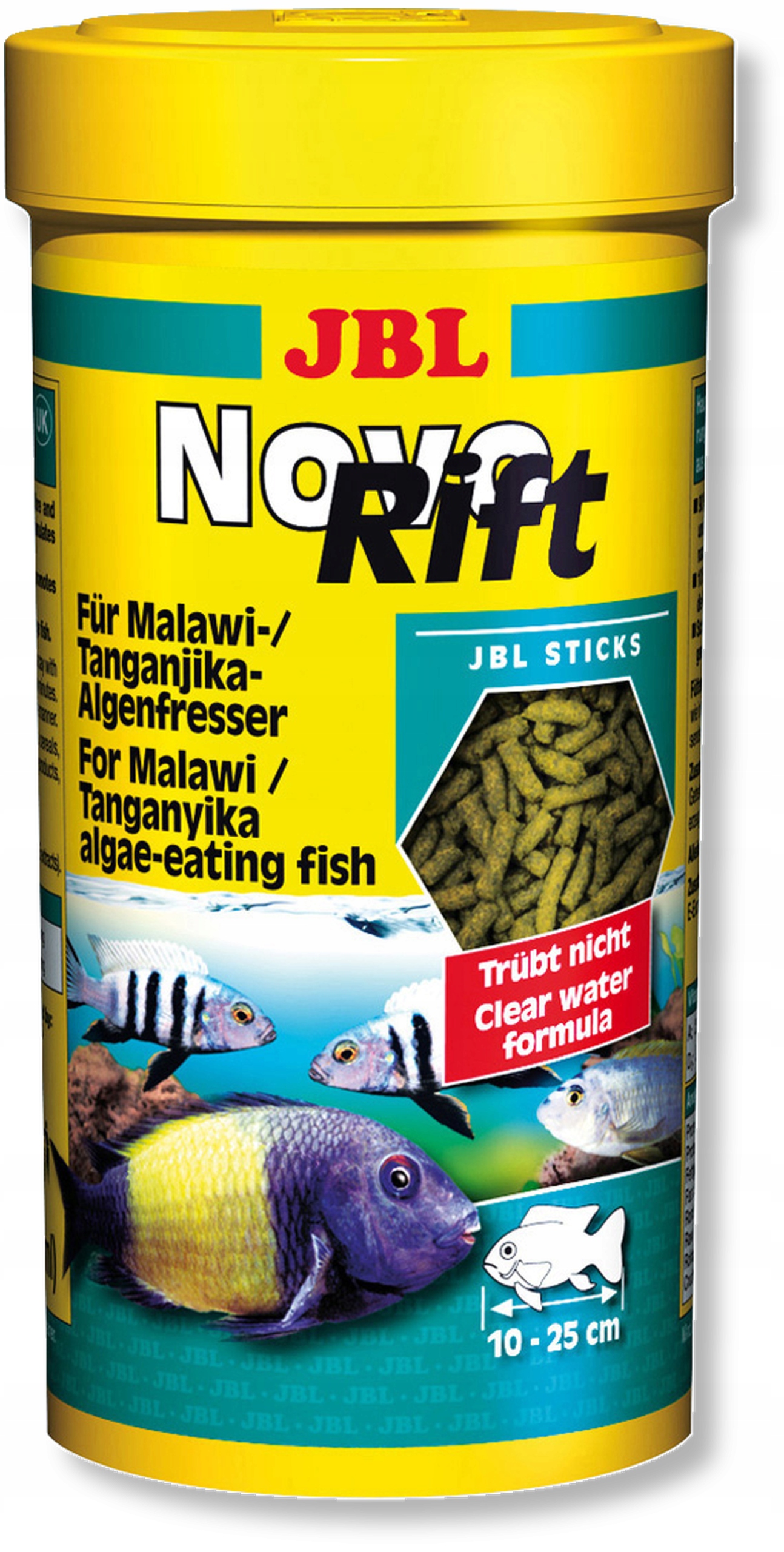JBL NovoRift 5.5 l krmivo pre bylinožravé ryby