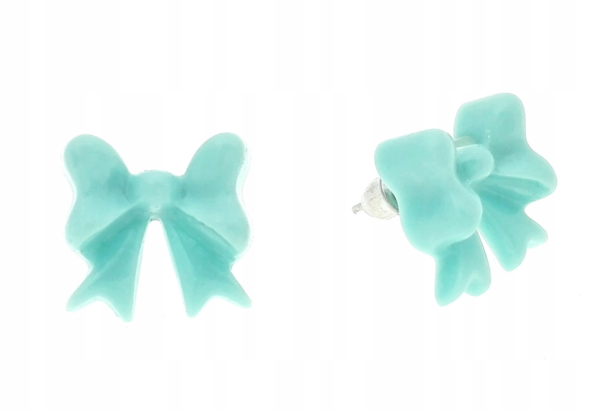 

Kolczyki kokardki kokarda jasnoniebieska bows