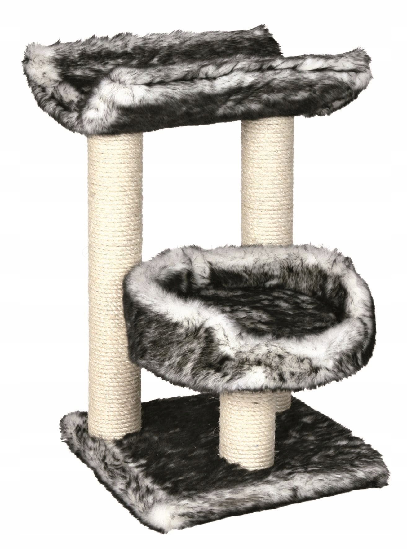 Levně Škrabadlo Pro Kočky "isaba" 62cm Černo/bílé