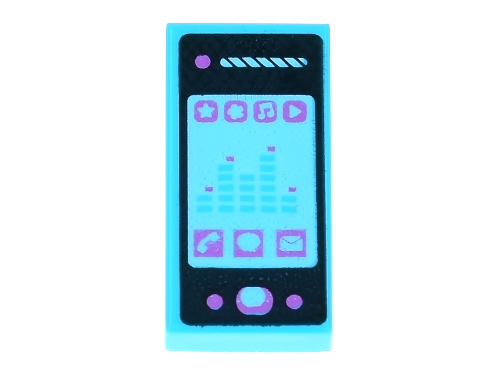 

Lego Telefon smartfon 3069bpb0279 lazurowy średni