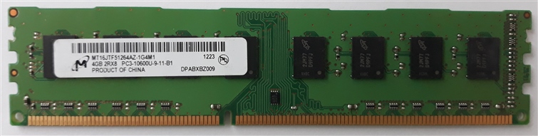 Pamięć RAM 4GB DDR3 1333MHz!