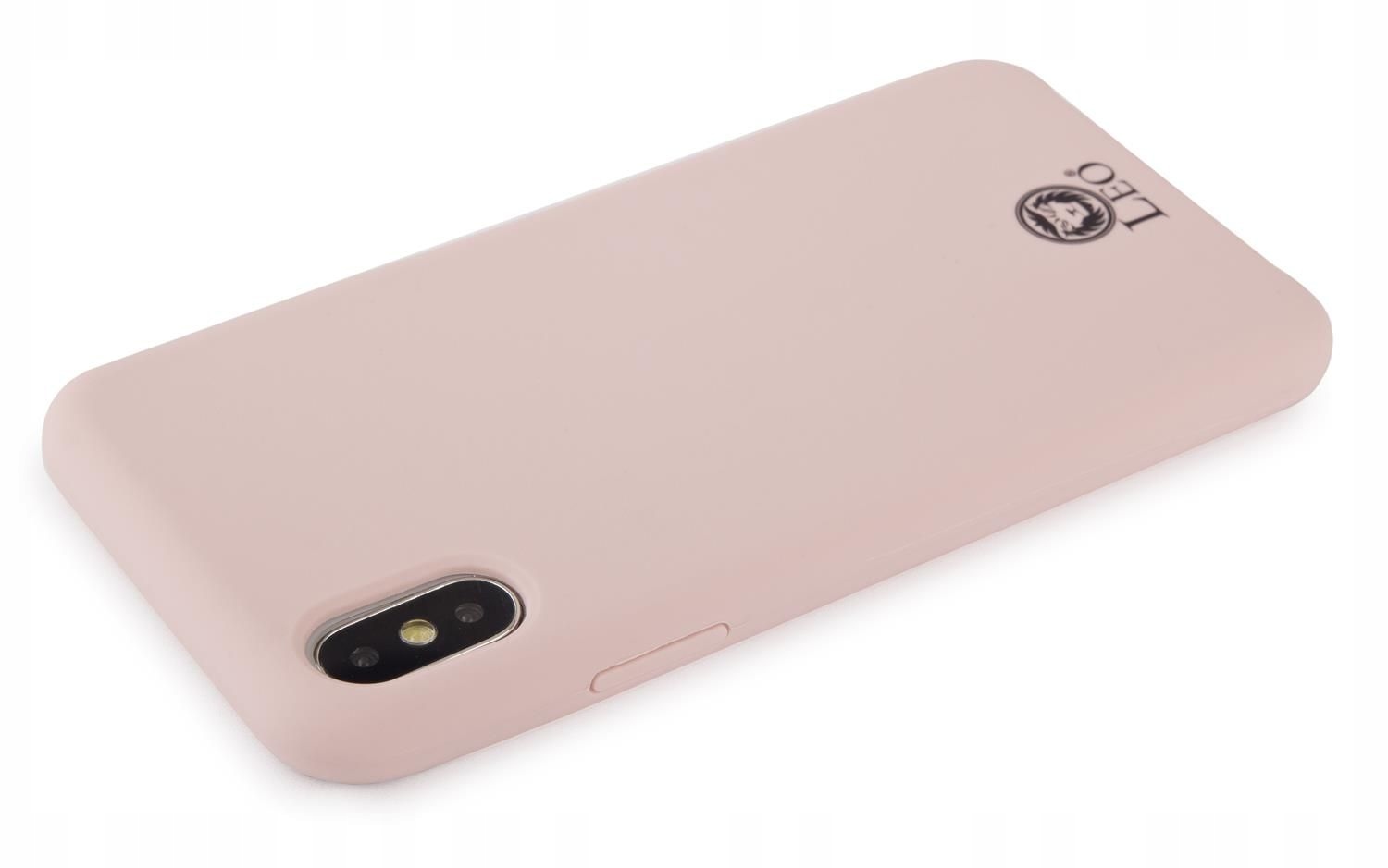 

Leo Soft Silicone Pink etui silikon iPhone Xs Max