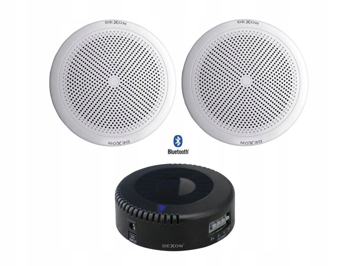 Dexon Bluetooth stropné reproduktory do kúpeľní