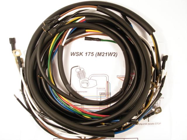 

Instalacja Wiązka Elektryczna Wsk 175 M21W2 Sche