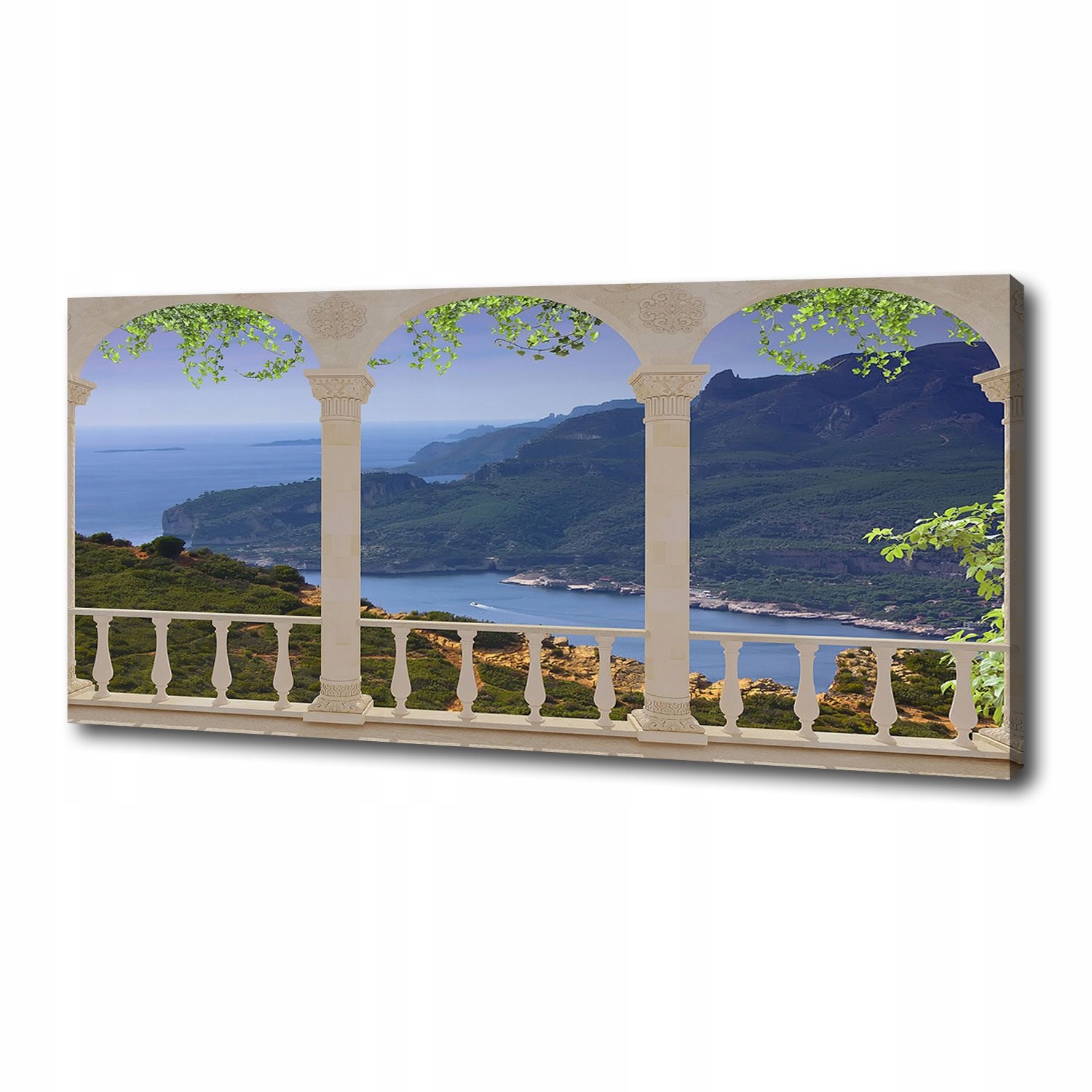 

Foto obraz na płótnie Widok na zatokę 125x50 cm