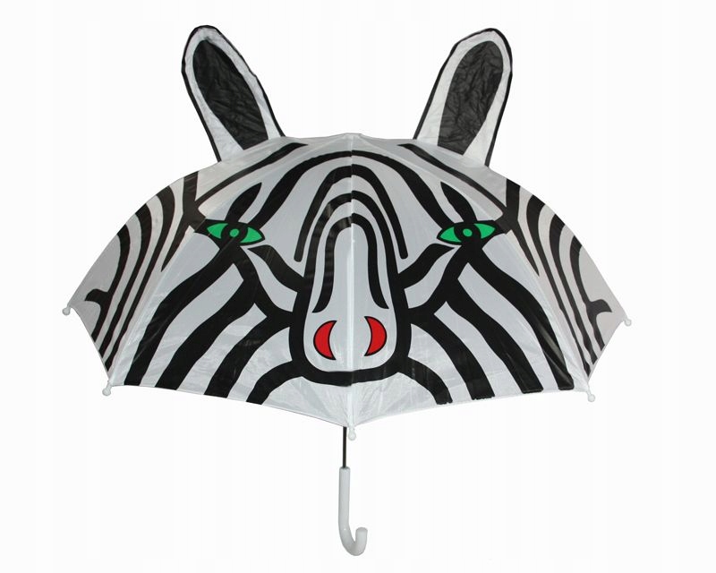 

Parasolka dziecięca z Uszami, zebra