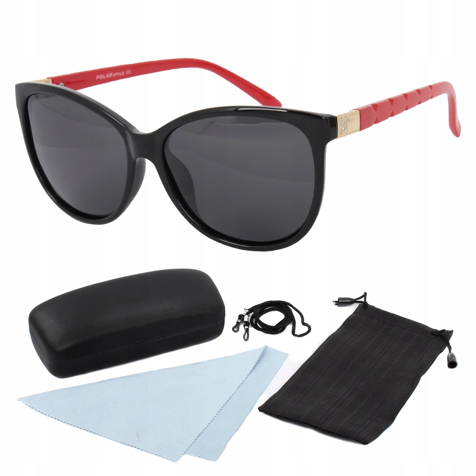 Polar Fashion P6080 C5 dámské sluneční brýle s polarizací pouzdro