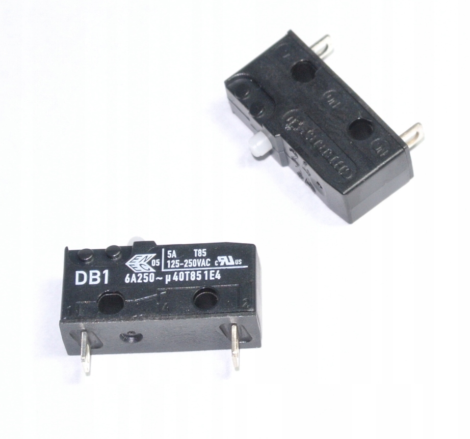 

DB1 Cherry 6A 250V Przełącznik 2PIN Nc [1szt] #H9K