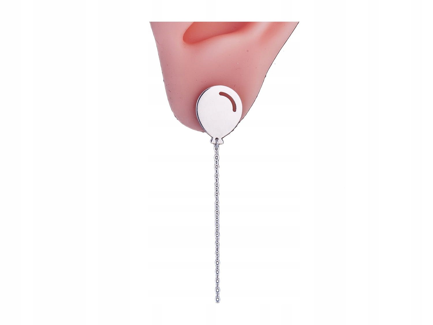 

Srebrne kolczyki baloniki, Balony. Próba 925