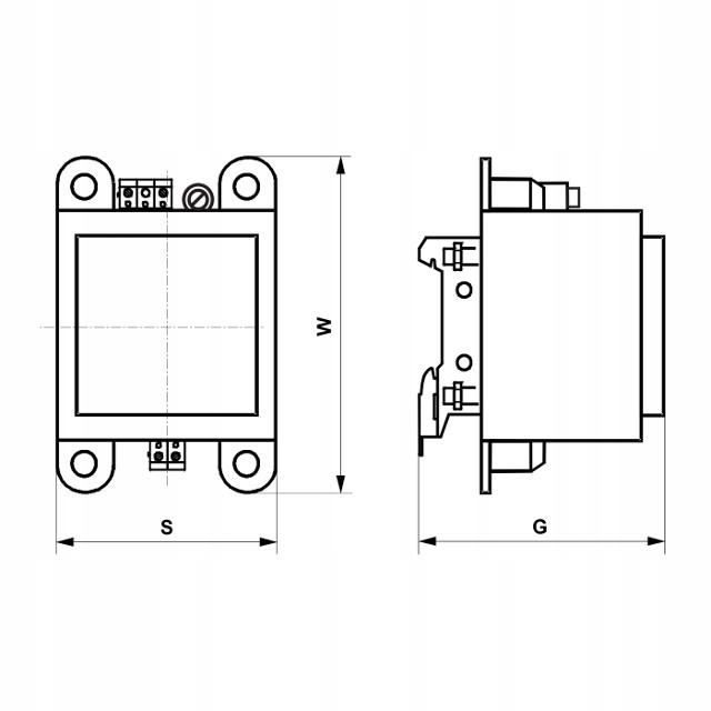 TSZS 120/002M 12V-10A TRANSFORMATOR NA SZYNĘ DIN Kod producenta 002-124