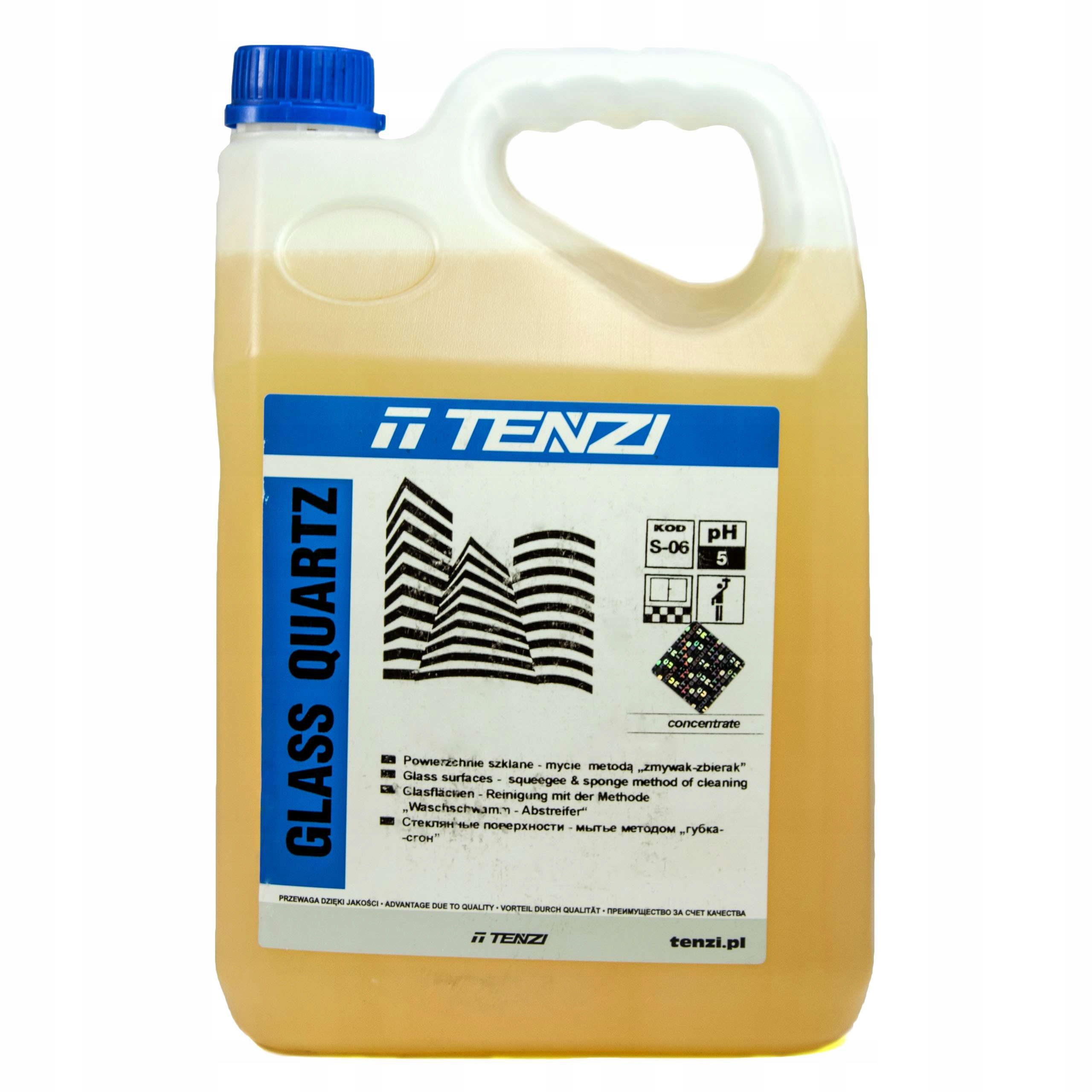 Tenzi Glass Quartz мытье стекол кварцевое покрытие 5L