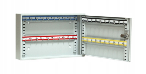 

Metalowa szafka kasetka skrzynka na klucze 40kl.