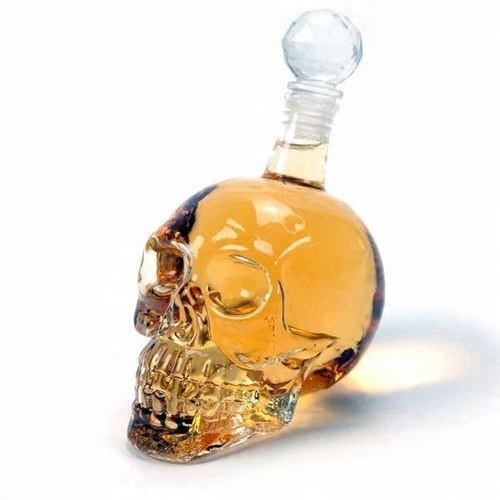 

Karafka Kryształowa Czaszka 650ML Borosilikatowa