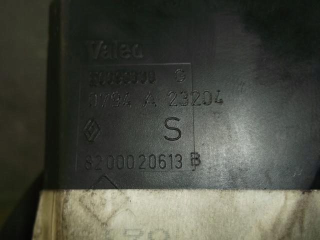 BLOKADA KIEROWNICY RENAULT LAGUNA II Numer katalogowy części 8200020613