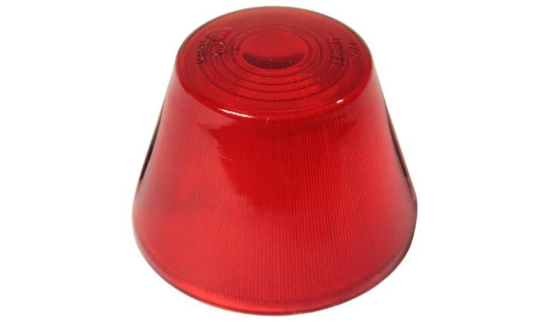 

Klosz lampy obrysowej wysoki czerwony plastikowy