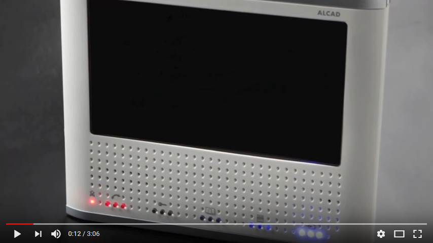 Zestaw wideodomofonu dotykowego Alcad Manos Libres Kod producenta brak