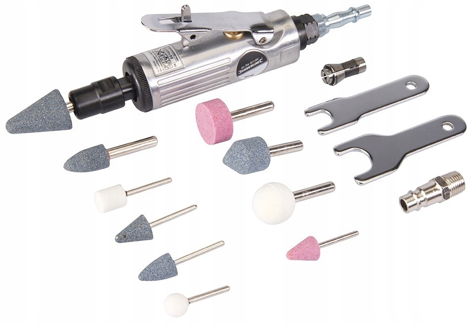 

Szlifierka Prosta Pneumatyczna W Zestawie 10FREZÓW