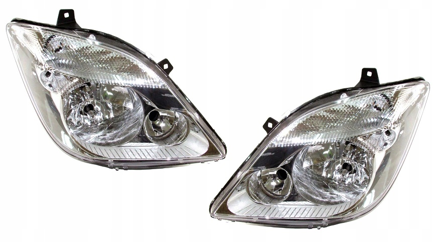 Přední Světlomety Mercedes Sprinter 2006-2013 H7+H7+H7 Ayfar