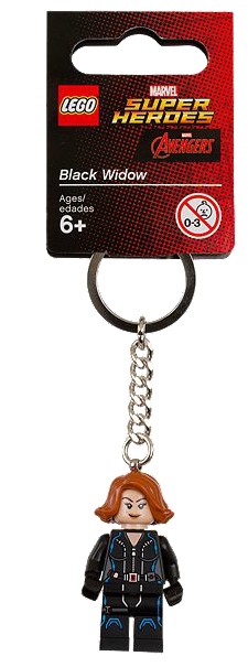 Brelok Lego Marvel Heroes Czarna Wdowa
