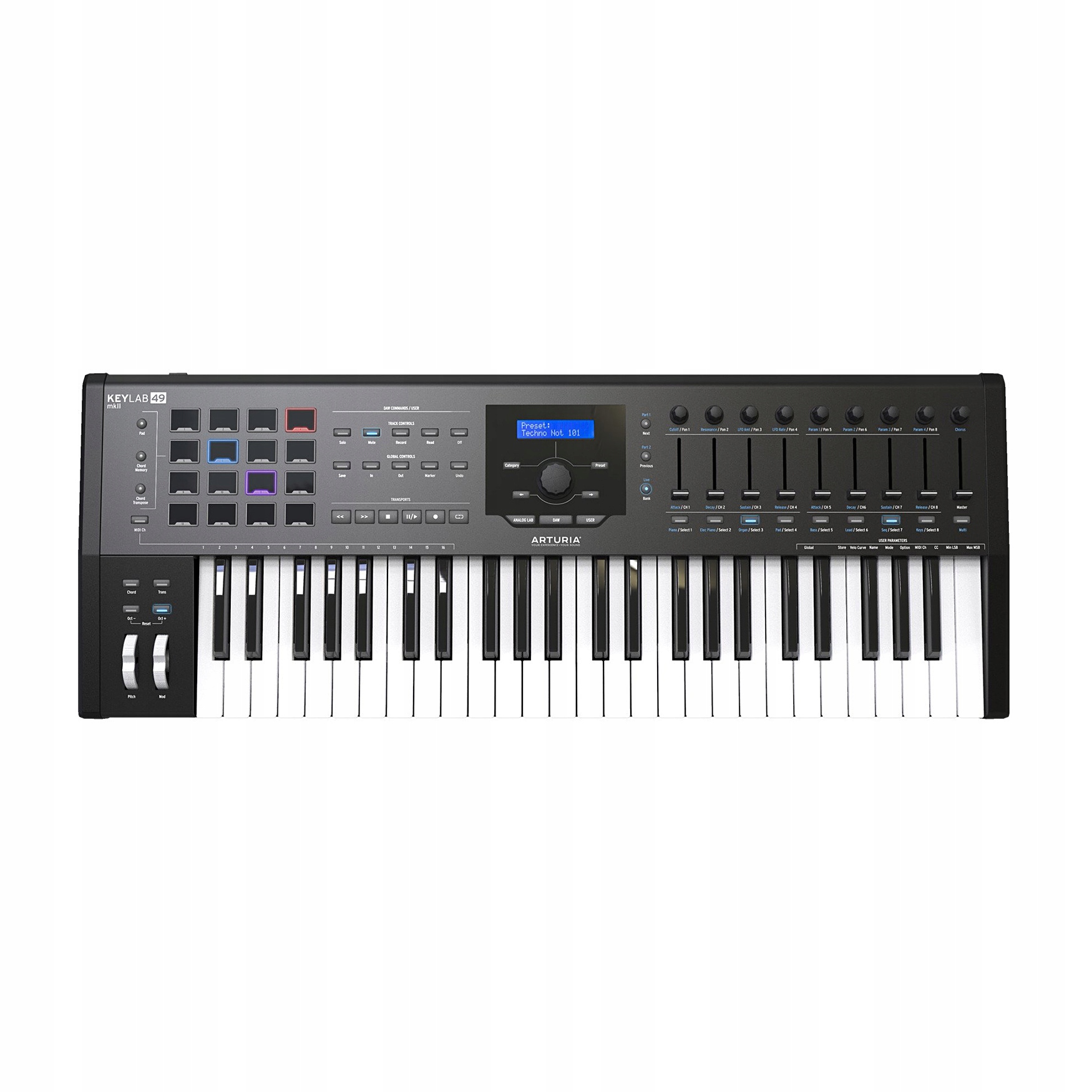 ARTURIA KeyLab 49 mk2 Black KLAWIATURA STERUJĄCA