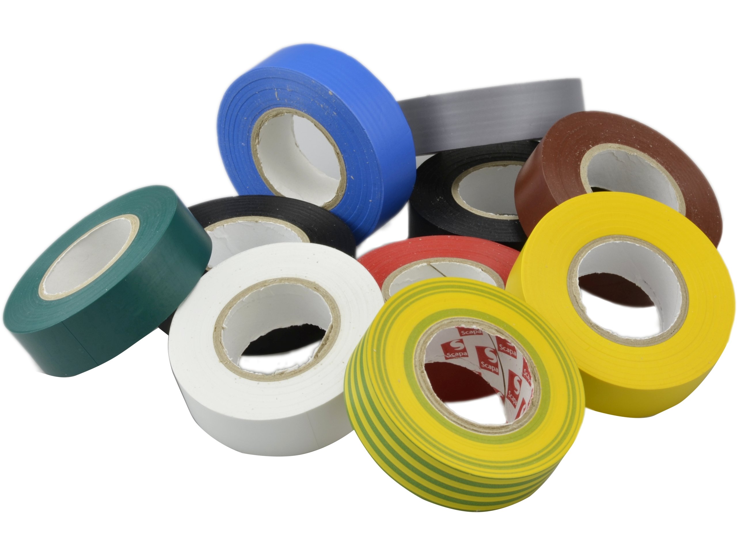 

Taśma izolacyjna izolacja Pcv 19mm/20m 10szt MIX