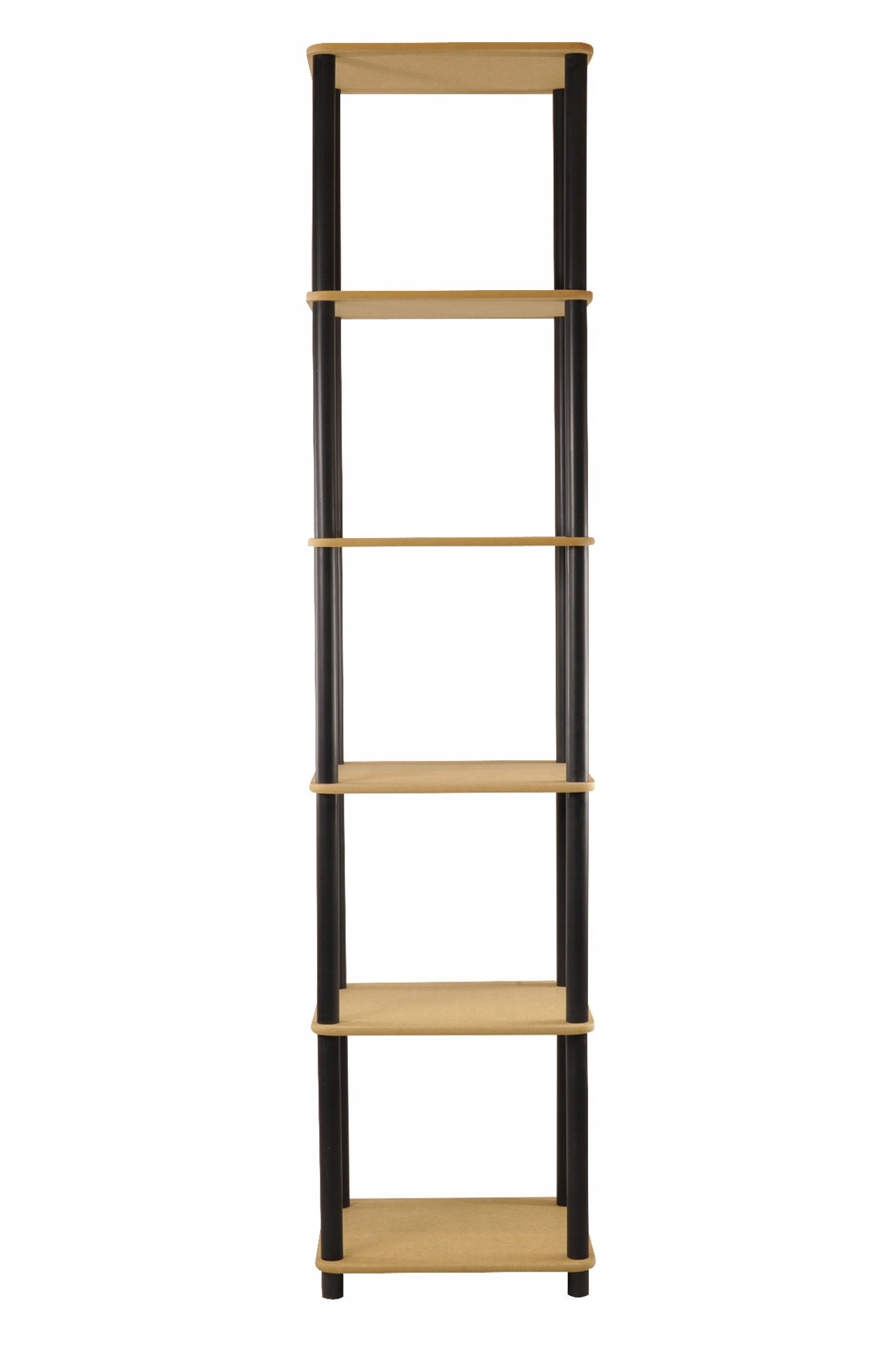 

Regał biurowy Dedal-6L 175x40x33 regały półki Bl