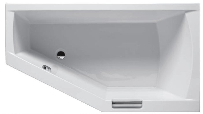 WANNA RIHO GETA 170X90 BA89 LEWA+NOŚNIK+NOGI+SYFON