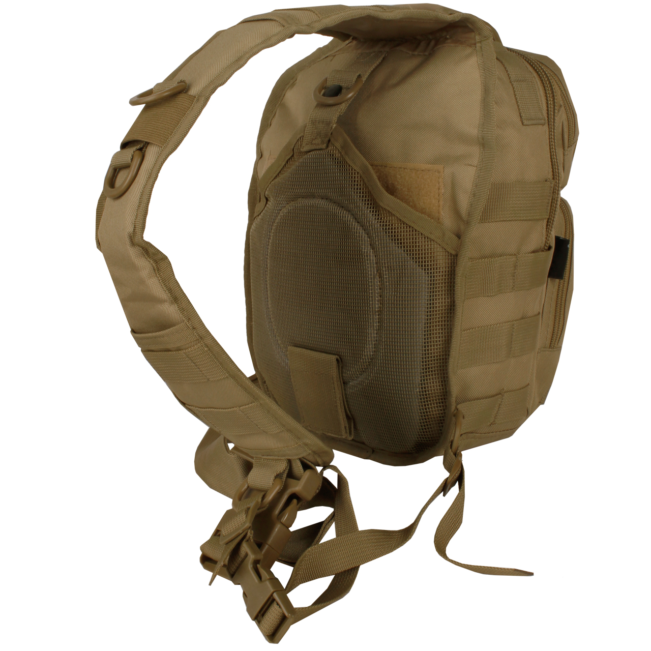 Plecak torba na jedno ramię Mil-Tec One Strap Assault 10 L coyote Pojemność do 20 l