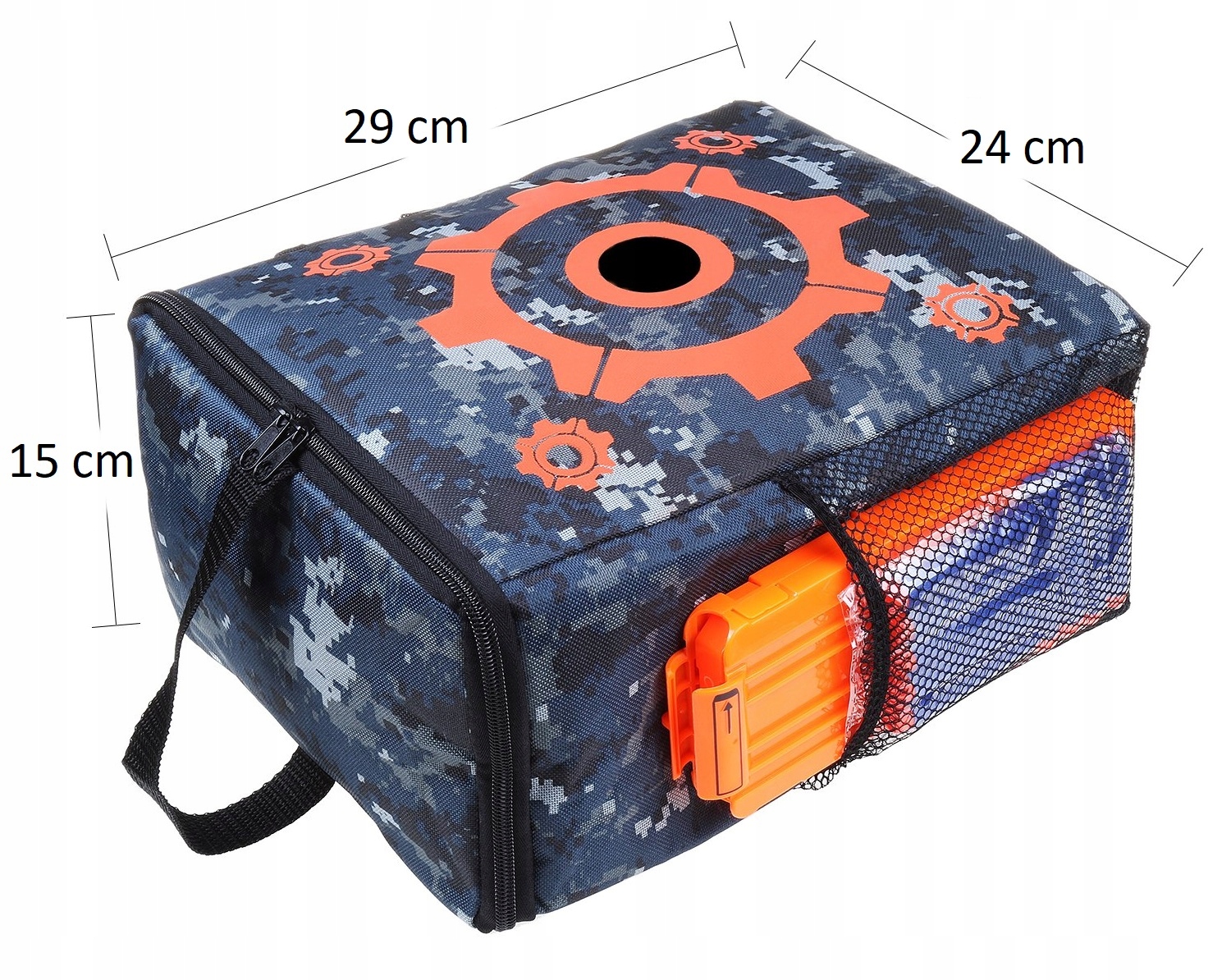 TORBA NA NABOJE STRZAŁKI DO NERF TARCZA N-STRIKE Rodzaj pistolety