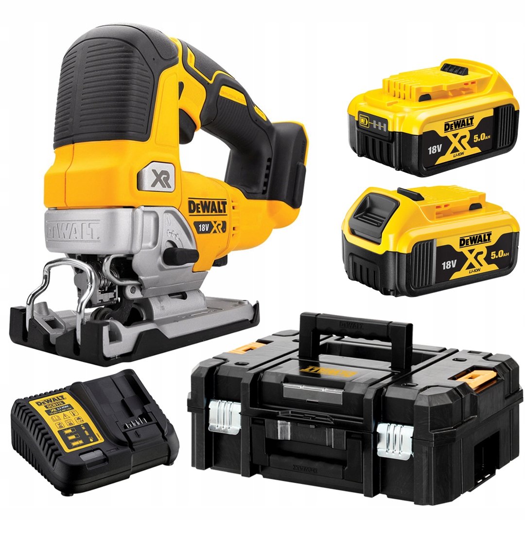 

Wyrzynarka akumulatorowa2x5Ah 18V DeWALT DCS334P2