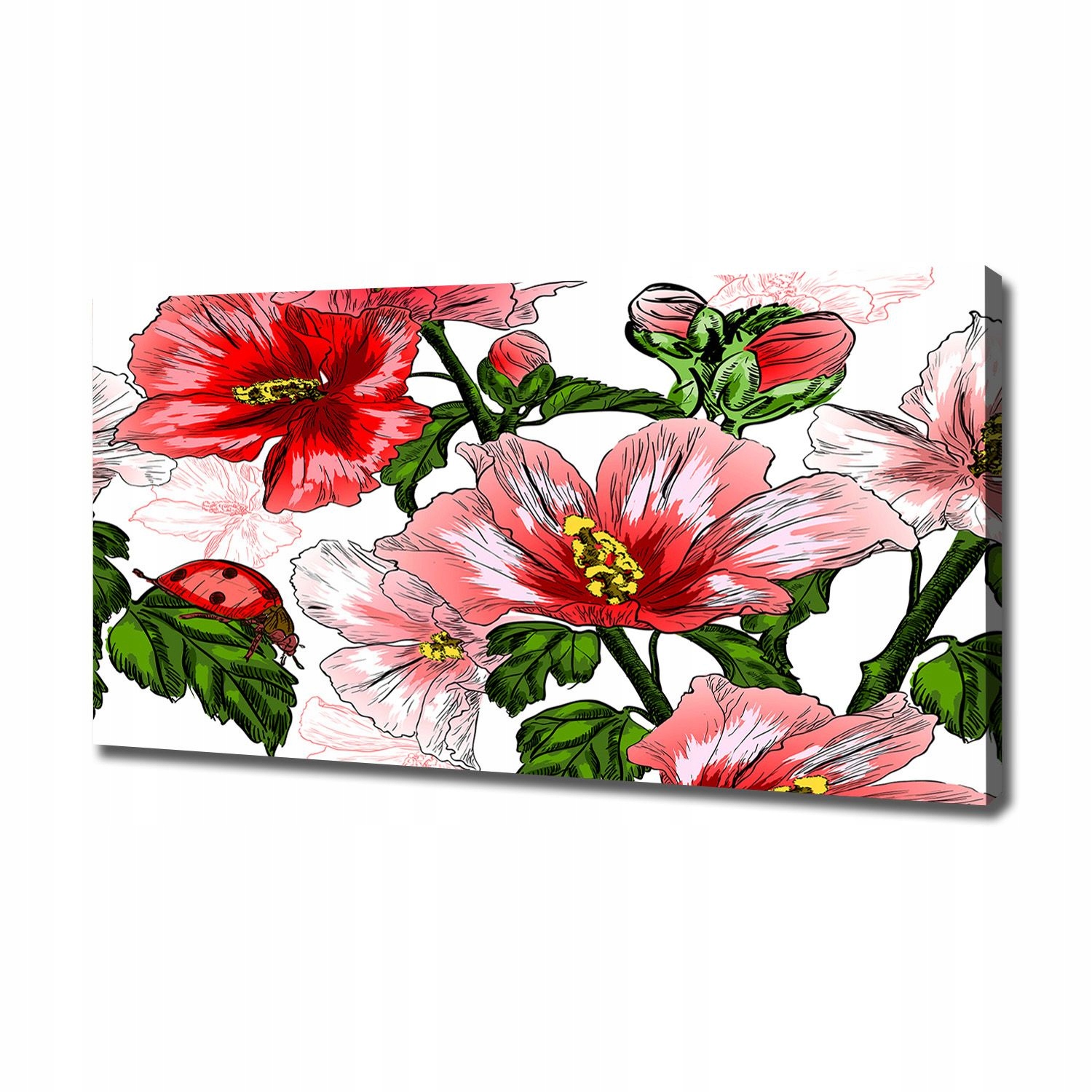 

Foto obraz canvas na ścianę Hibiskus 120x60 cm