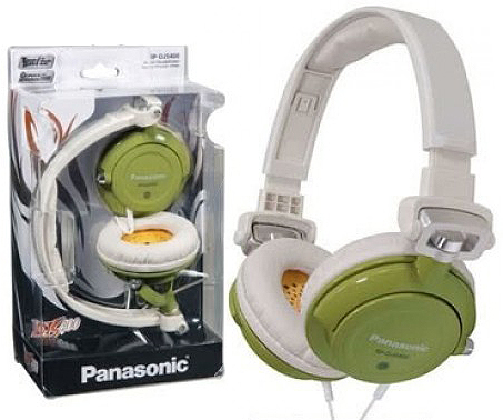 

Słuchawki nauszne Panasonic RP-DJS400 zielone