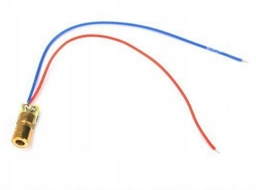 

Dioda Laserowa 650nm 5mW 5V Czerwona _ [1szt] #H5D