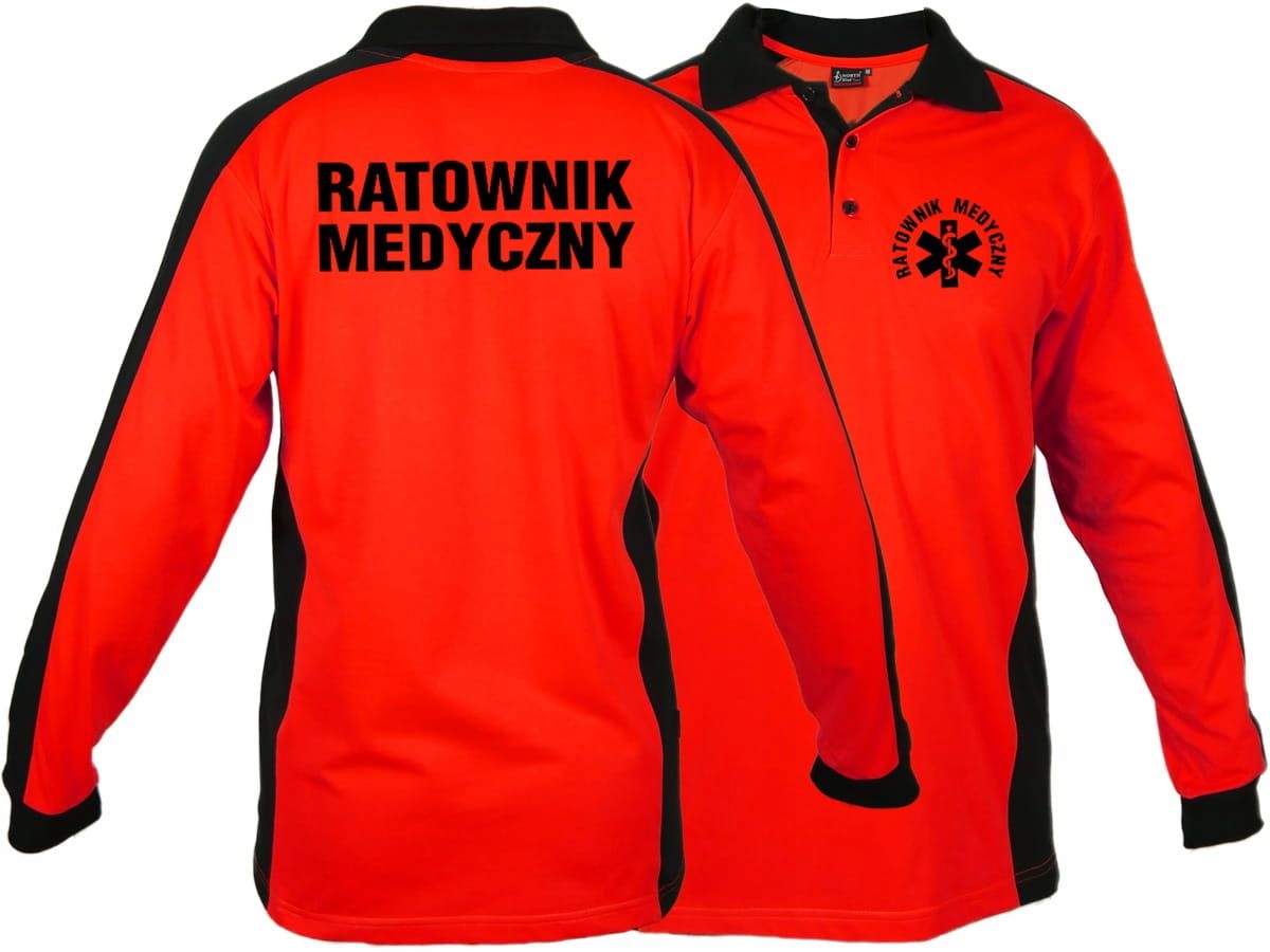

Koszulka Polo Fluo Ratownik Medyczny Pielęgniarka