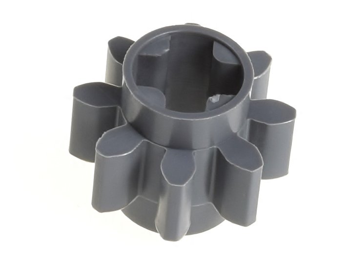 

Lego Zębatka 8 3647 szara ciemna