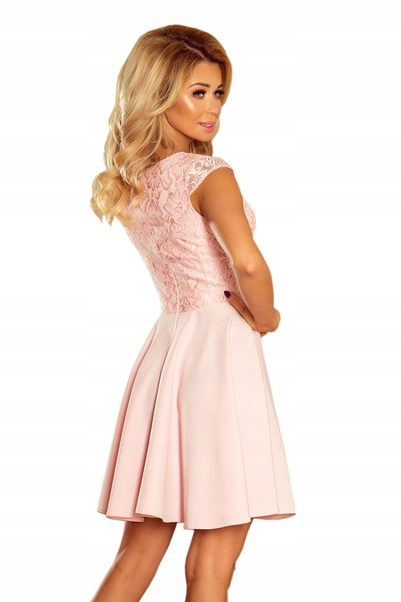 

Numoco Rozkloszowana sukienka na wesele 157-4 XXL