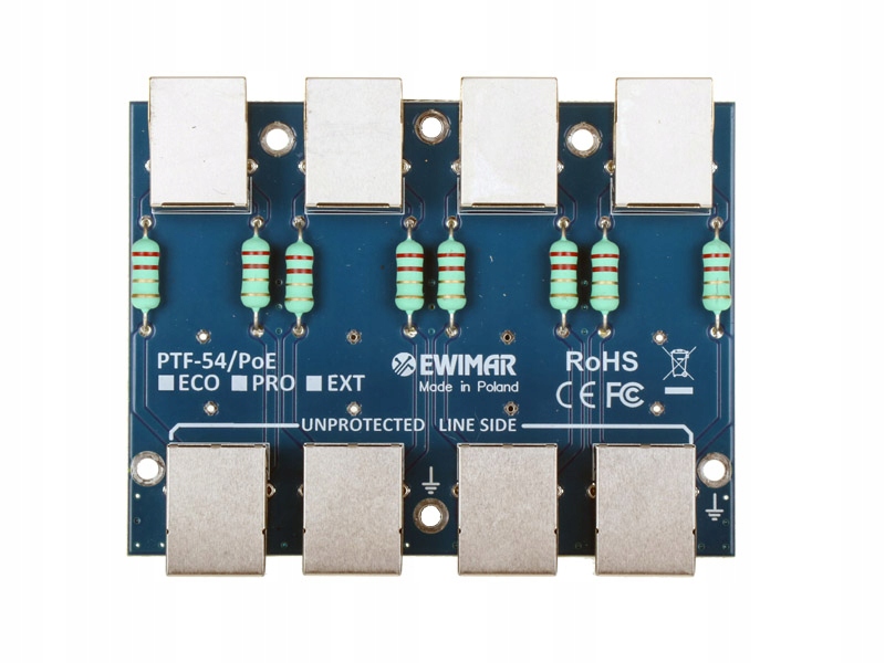 4-kanálové zabezpečení PTF-54-EXT/POE Ewimar