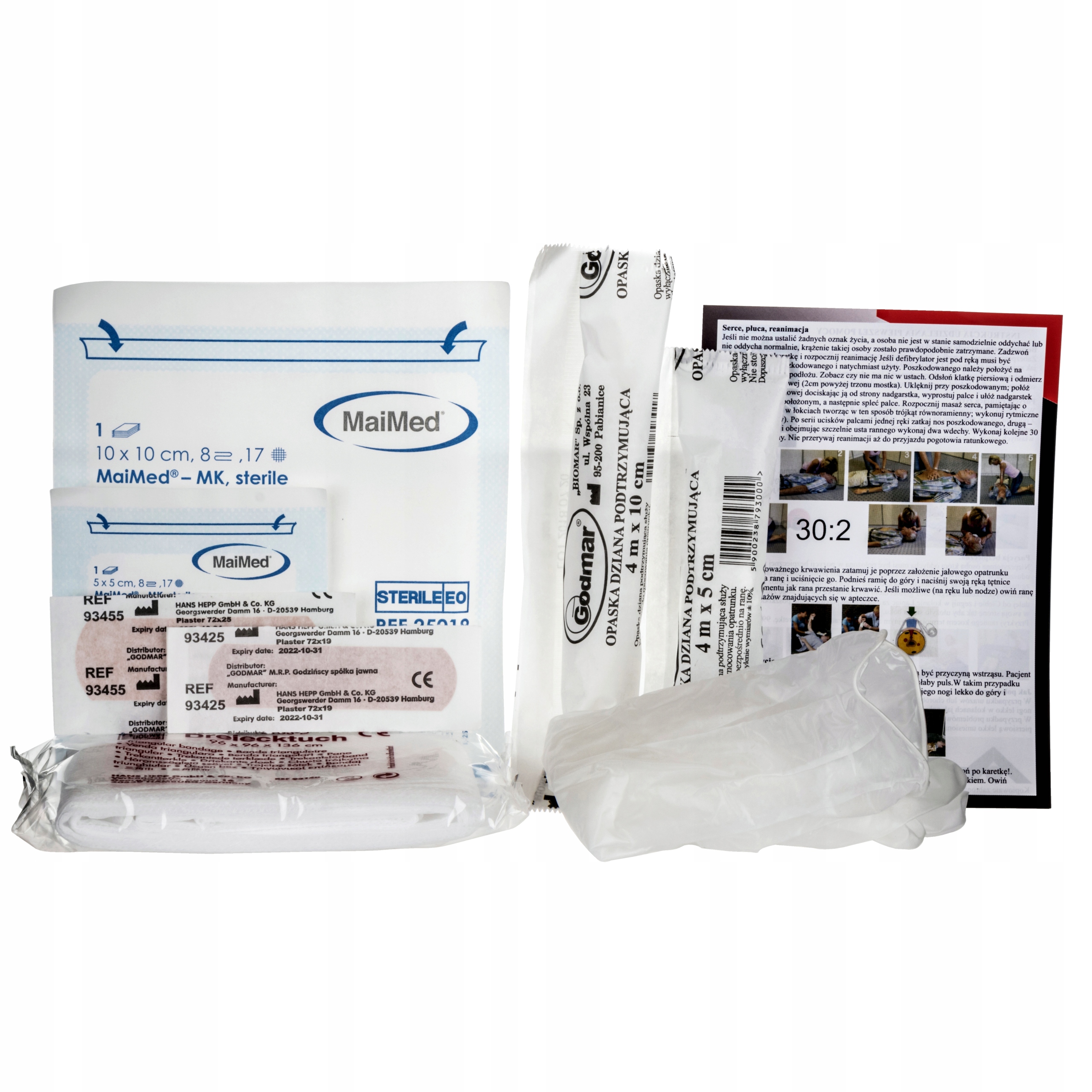 APTECZKA SAMOCHODOWA DUŻA E-04 DIN 13164 Producent Godmar