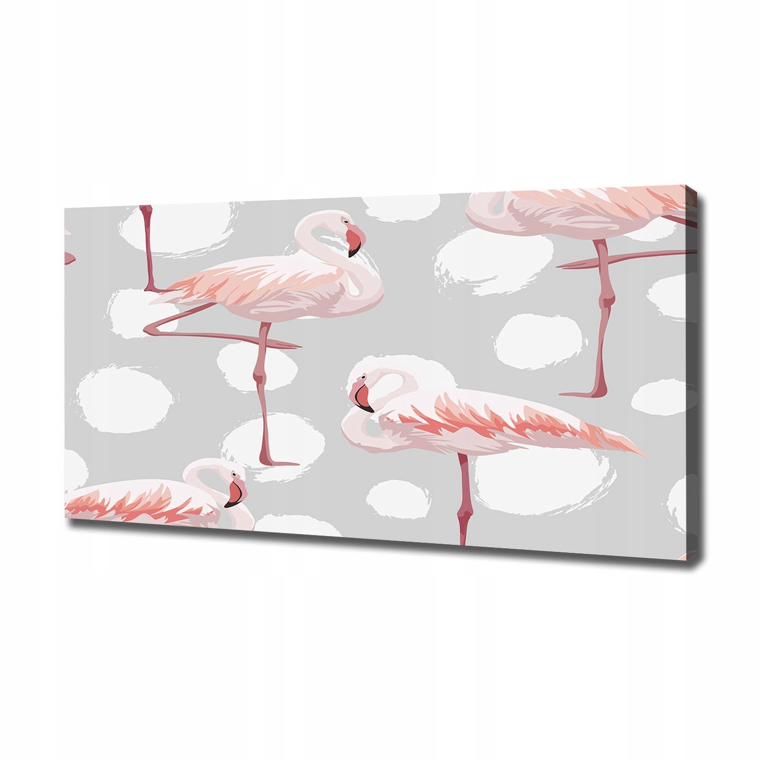 

Foto obraz canvas na ścianę Flamingi 120x60 cm