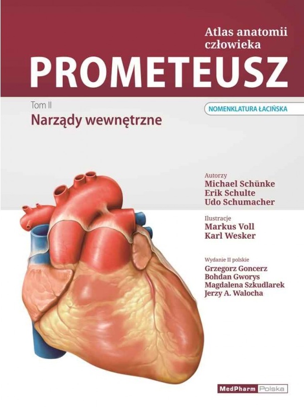 

Prometeusz Atlas Anatomii Człowieka Tom II. Łac.