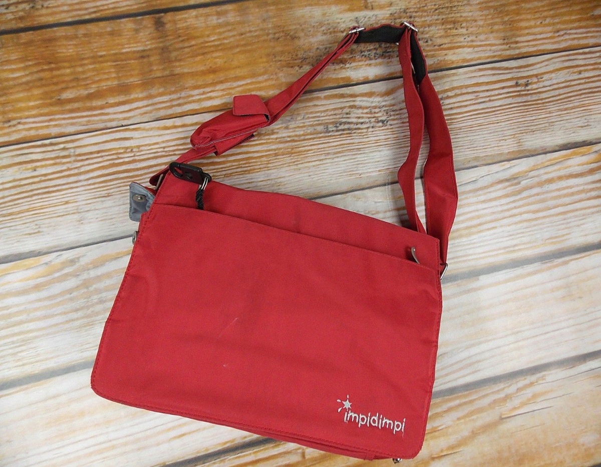 IMPIDIMPI TORBA DO WOZKA DUZO SCHOWKÓW Kolor czerwony