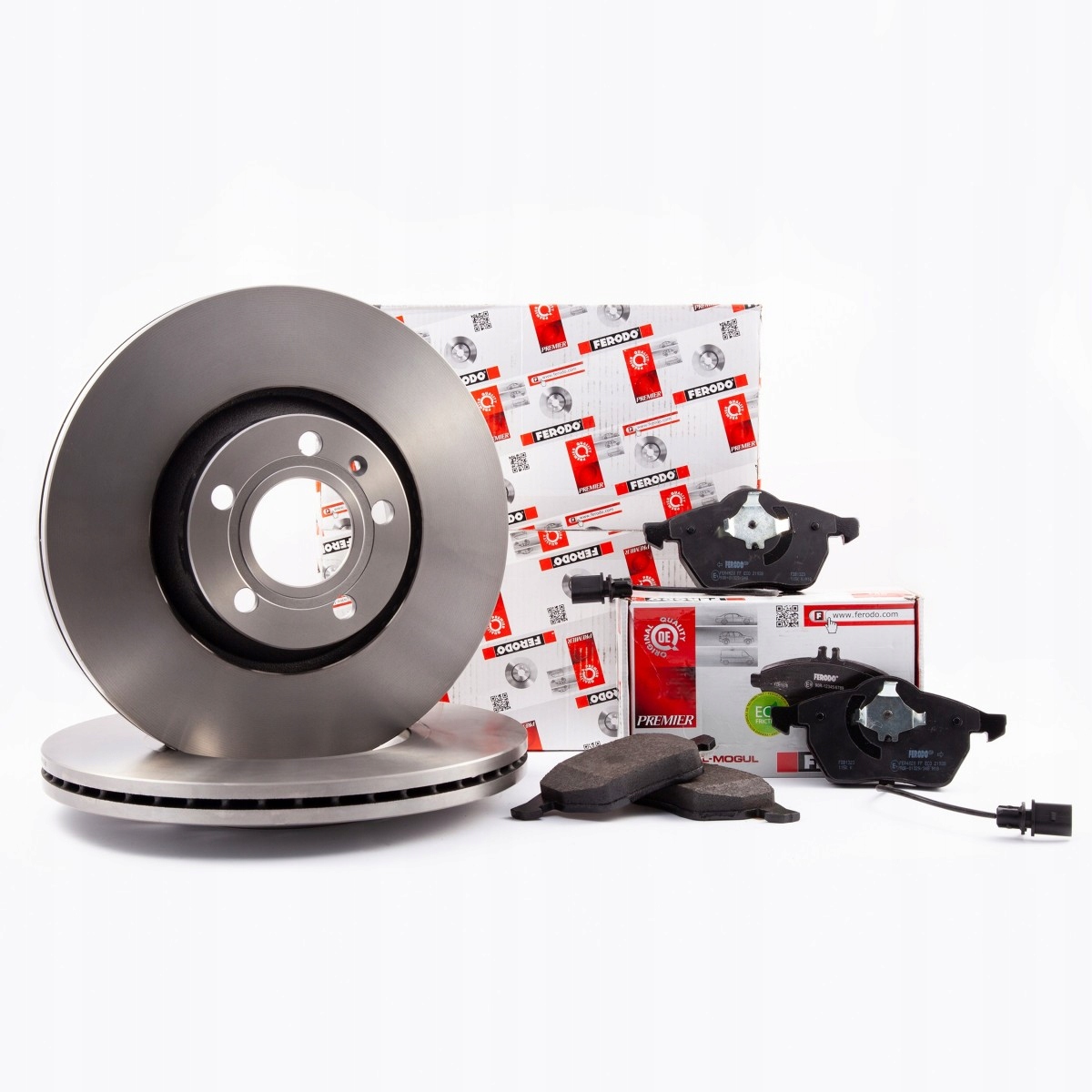

Tarcze Klocki Ferodo Przód Audi A4 B8 314mm