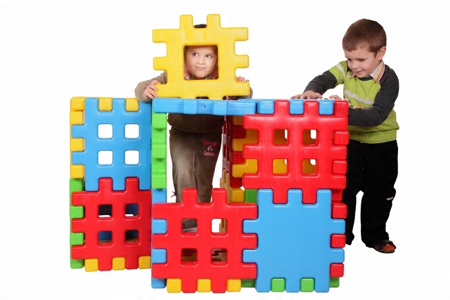 

Ogromne klocki edukacyjne wielkie wafle Gigant