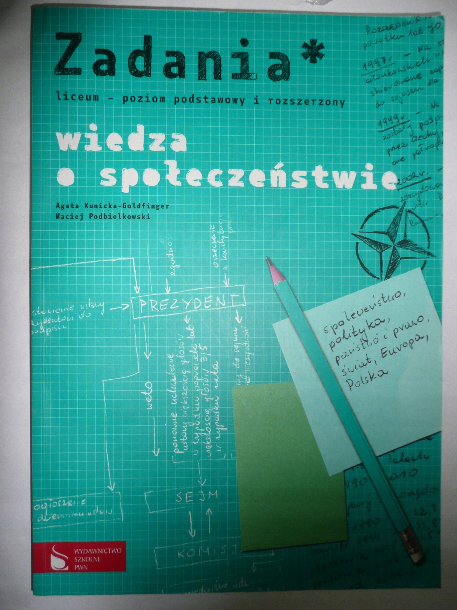 Wiedza o Społeczeństwie Zadania PWN