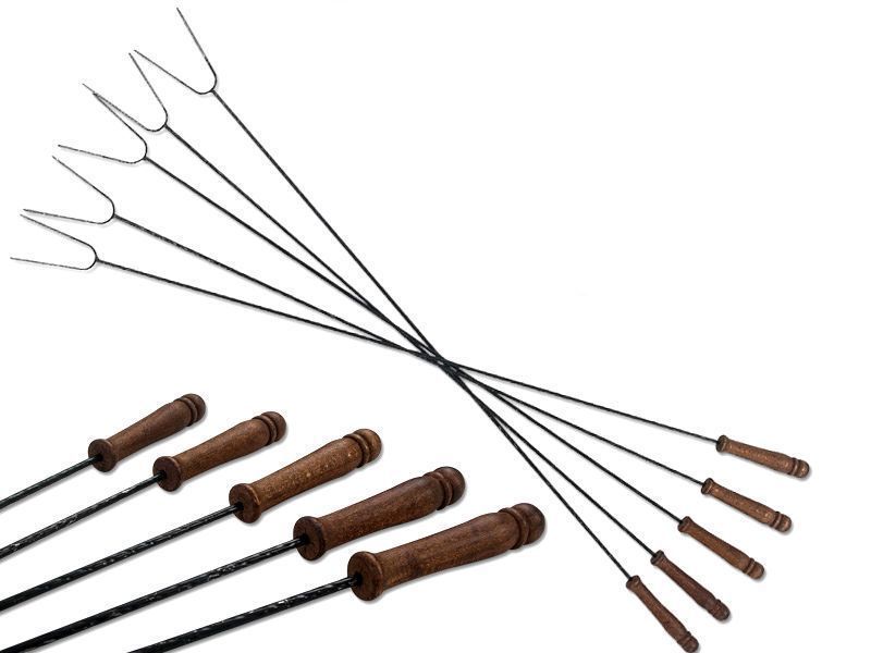 WIDEŁKI NA OGNISKO KIJKI NA OGNISKO 125cm 10 sztuk