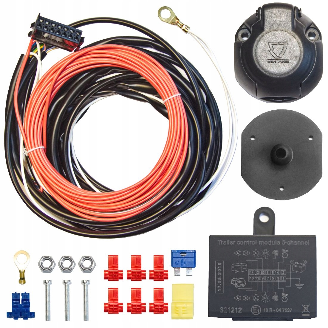 Elektrický Kábel Háku 7 Pin Zásuvka Modul E20