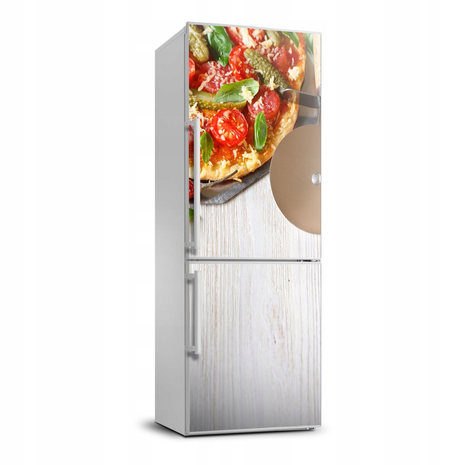 

Naklejka lodówkę do domu okleina Pizza 70x190