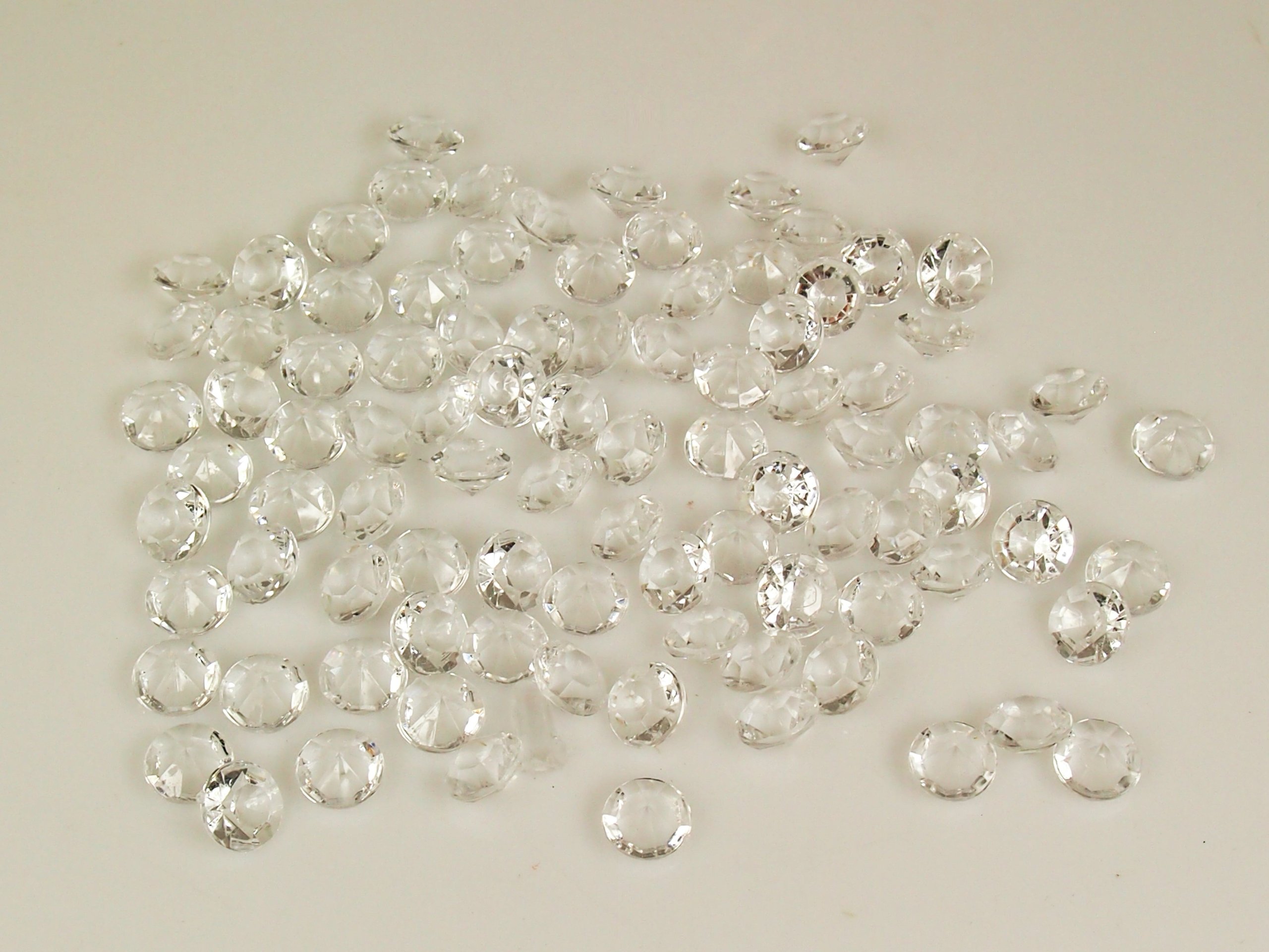 

Diamenty Diamenciki Dekoracja Akryl 10 mm 195 szt