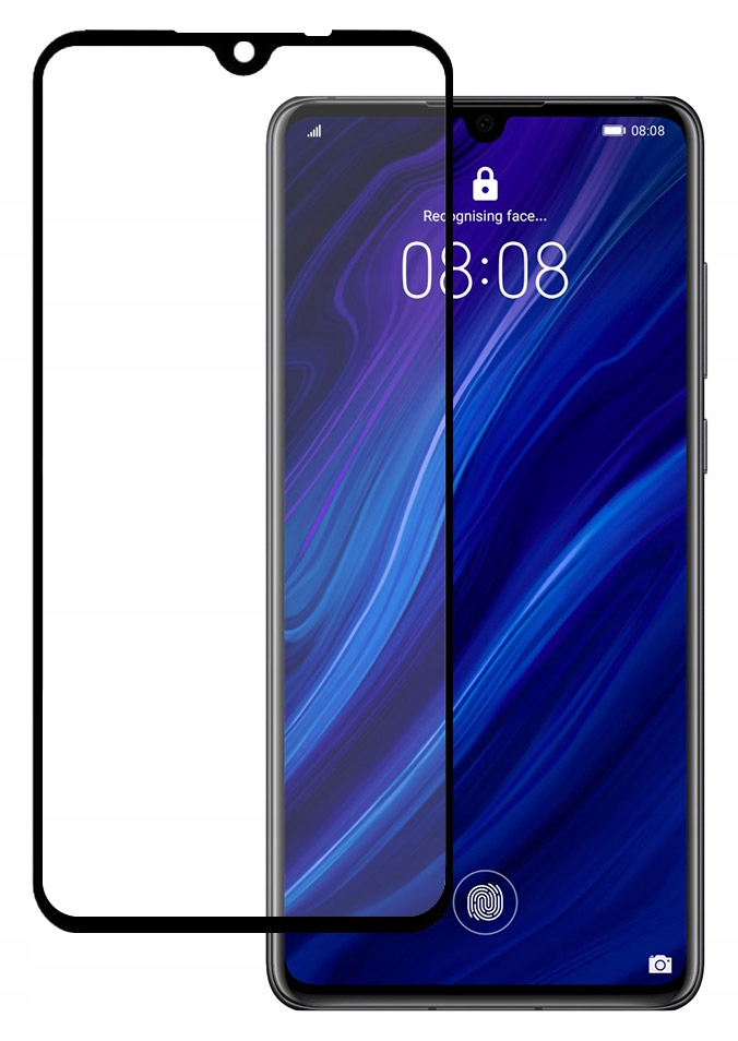 

Szkło Hartowane 9H Czarne Do Huawei P30