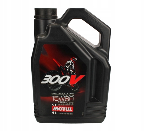 

Olej silnikowy Motul 300V Off Road 15W60 4L